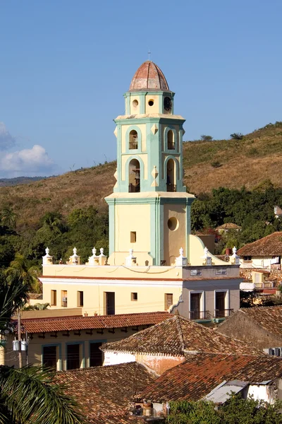 Belltower eski kasaba Trinidad, Küba — Stok fotoğraf