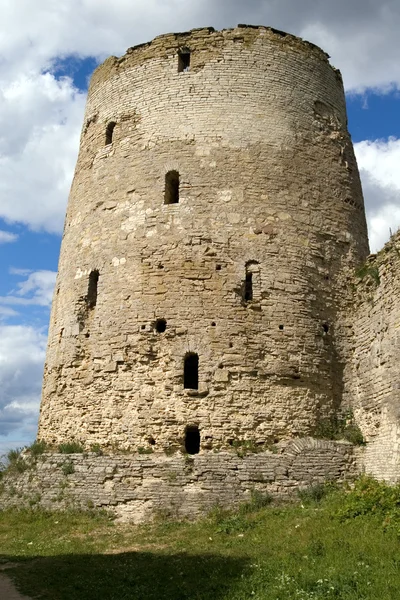 Старая крепостная башня — стоковое фото