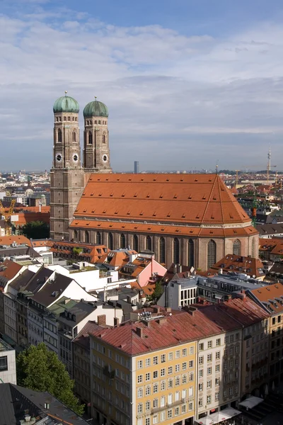 Frauenkirche Cathedral Church in Munich — Stock Photo, Image