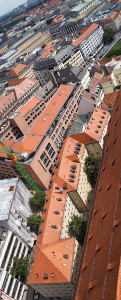 stock image Tile roofs of Munich, Germany (3)