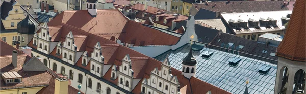 Tile roofs of Munich, Germany (4) — Stock Photo, Image