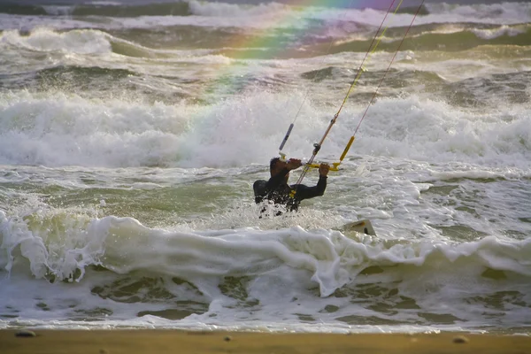 Aquilone Surfer Fotografia Stock