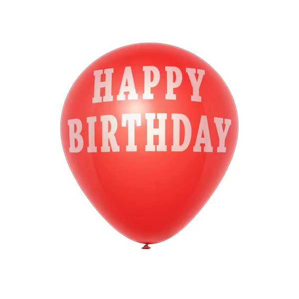 Födelsedag ballong — Stockfoto