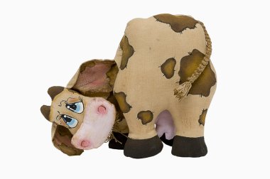 Soft toy Cow clipart