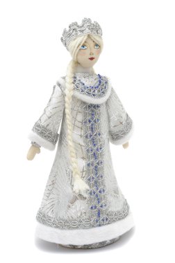 el yapımı kukla snowmaiden