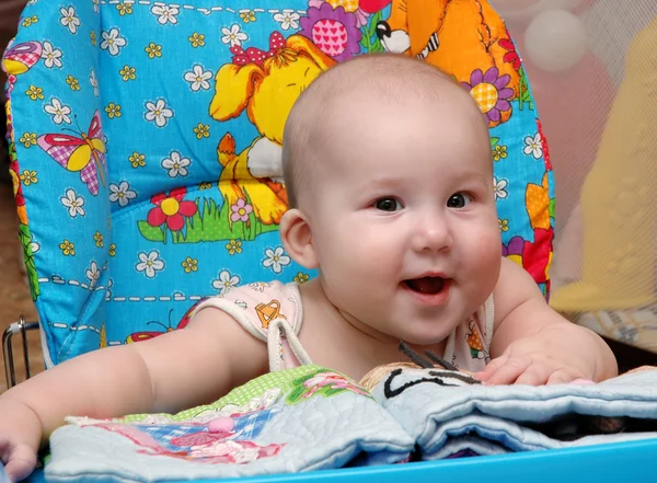 stock image Child sitting in chair