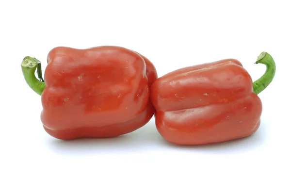 Pair of red sweet Paprica — Stock Photo, Image