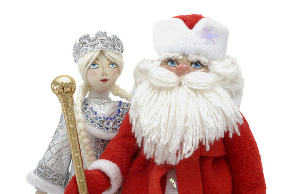 Grandfather Frost with Snowmaiden