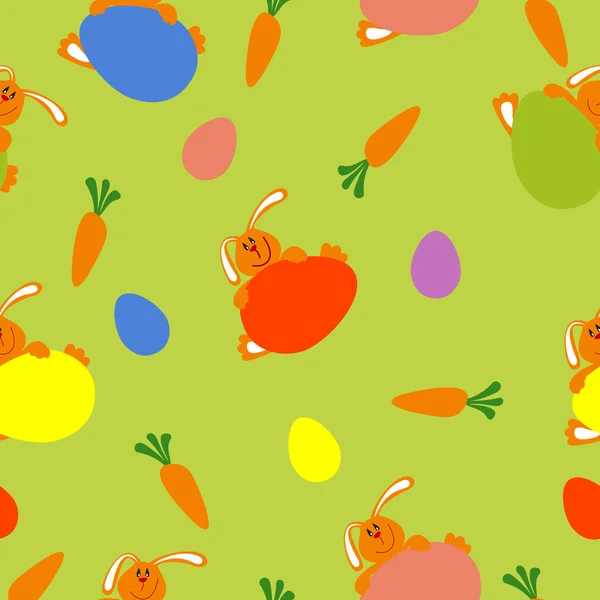 Seamless easter background — Stock Vector