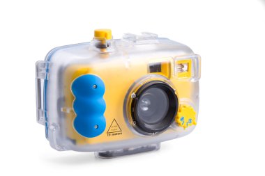 Digital underwater camera clipart