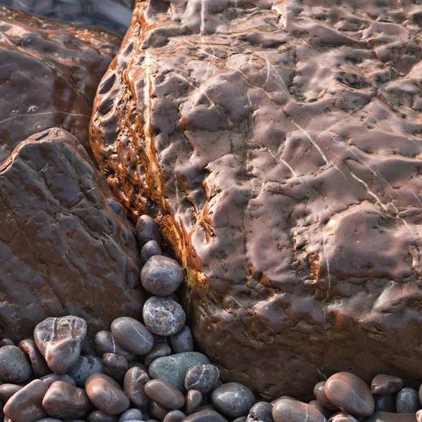 Kameny a kamenné textury — Stock fotografie