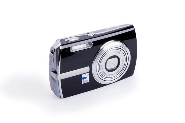 Цифрова фотокамера ізольована на білому — стокове фото