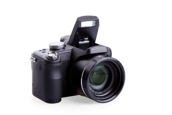 Digitale fotocamera geïsoleerd op wit — Stockfoto