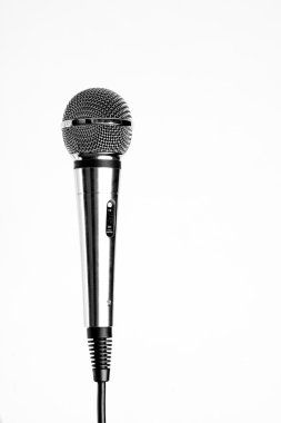 Modern microphone clipart