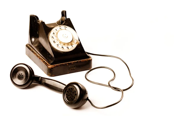 Старі класичні телефон — стокове фото