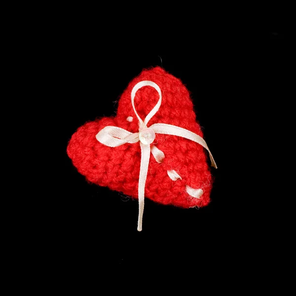 Сердце вязания - Валентина — стоковое фото