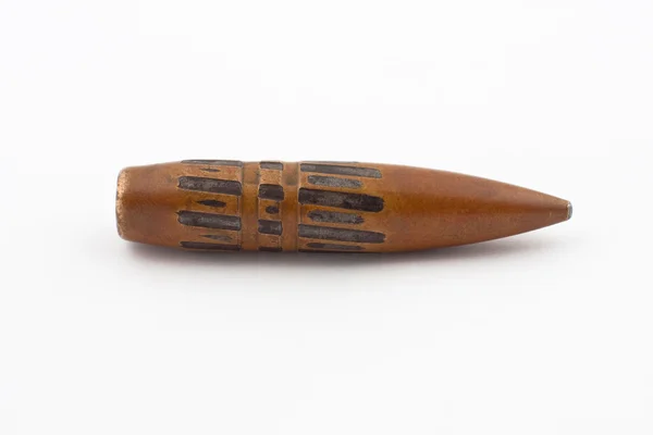 stock image Bullet isolated on a white backgroun