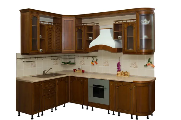 Wood kitchen — Stock Photo, Image