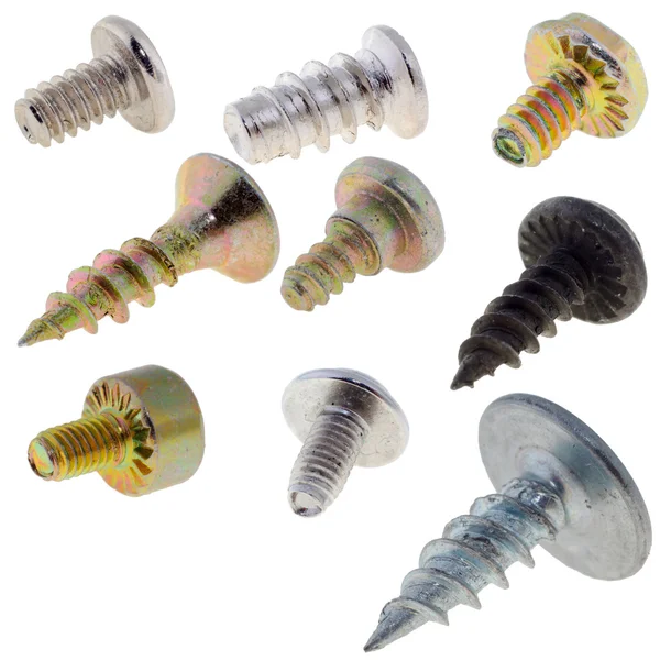 Set of screws — Stock Photo, Image