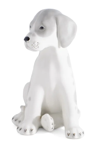 Kutya szobor Stock Kép
