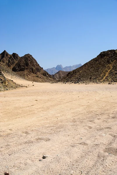 Египетская скальная пустыня — стоковое фото