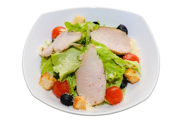 Chicken meat salad — Stock Photo, Image