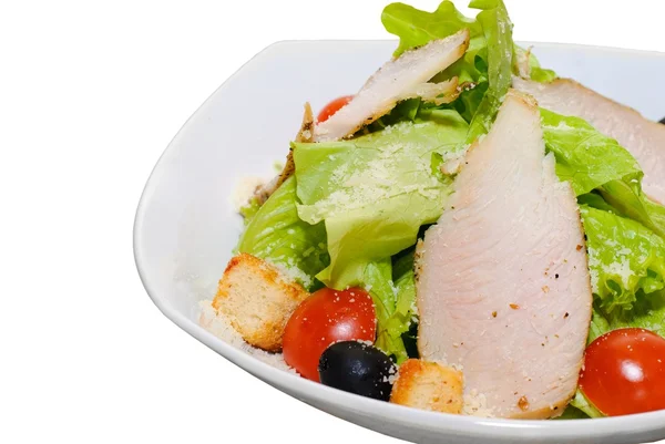 Chicken meat salad — Stock Photo, Image