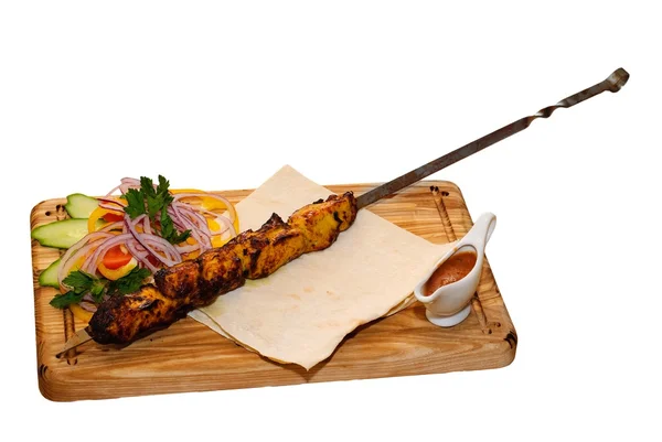 Grillezett kebab — Stock Fotó