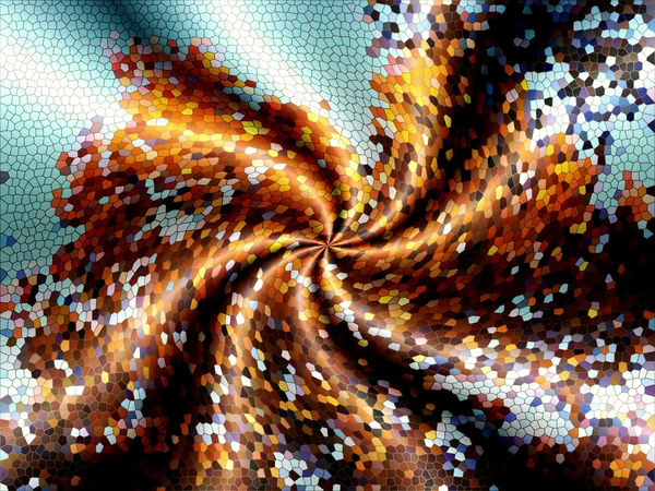 Різнокольорова мозаїка — стокове фото