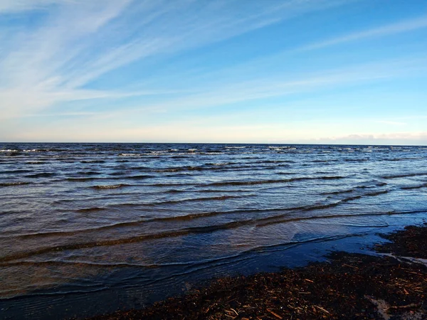 Krajina zimní moře — Stock fotografie
