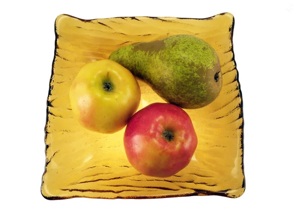 stock image Vase with fruit