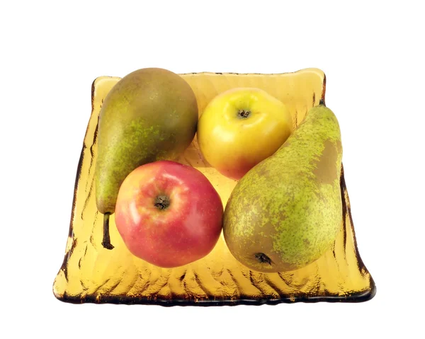 stock image Vase with fruit