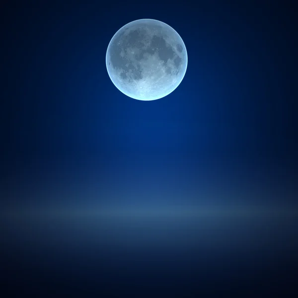 Αφηρημένη φεγγάρι στον ουρανό — Φωτογραφία Αρχείου