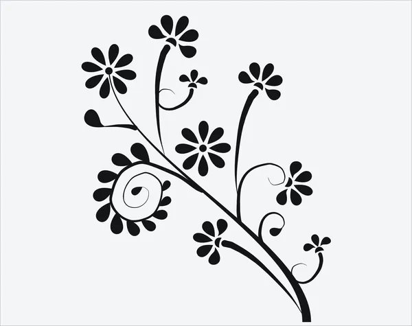 Carte florale — Photo
