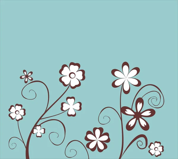 Květinové karta — Stock fotografie