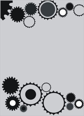 Gears icons clipart