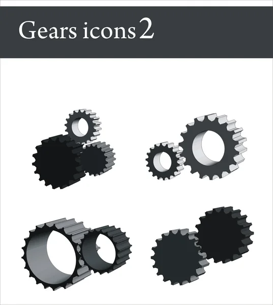 Stock vector Gears icons