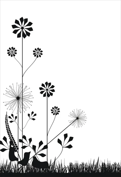 Floral collection — Stock Vector