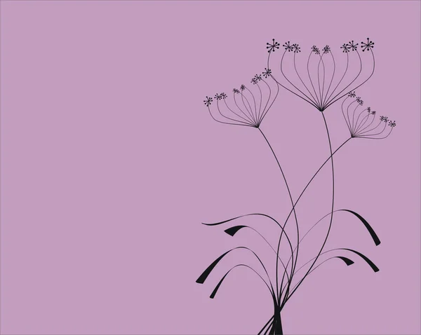 花卉卡 — 图库矢量图片