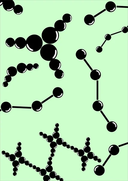 Molekül — Stockvektor