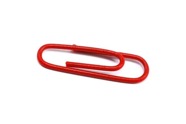 Paper-clip isolated on white — Stock Photo, Image