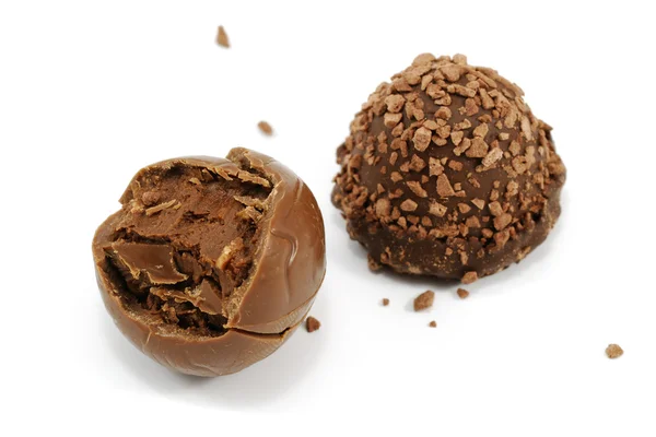 Close-up photo of chocolate candy — Stock Photo, Image