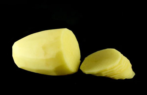 Peeled clean potato — Stock Photo, Image