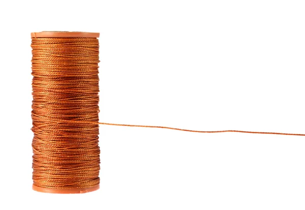 オレンジ色の強い糸 — ストック写真
