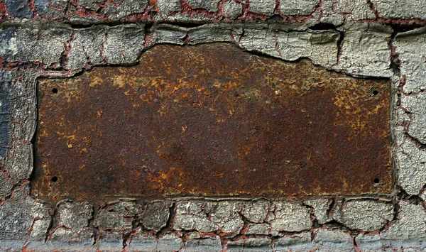 Fondo de metal grunge oxidado abstracto — Foto de Stock