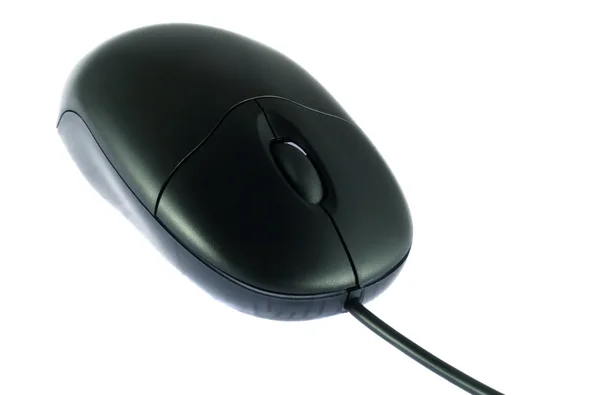 Počítačová myš, izolované na bílém Royalty Free Stock Obrázky