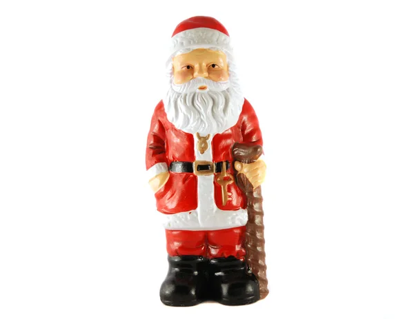 Santa Claus juguete decoración de Navidad Imágenes de stock libres de derechos