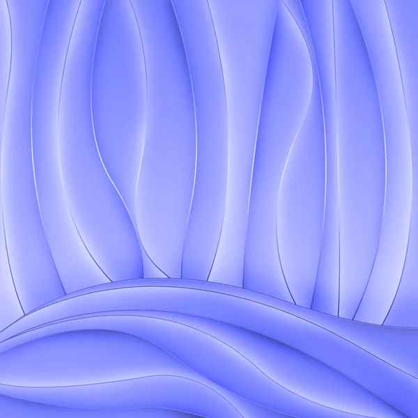 Абстрактний фон блакитних кривих — стокове фото
