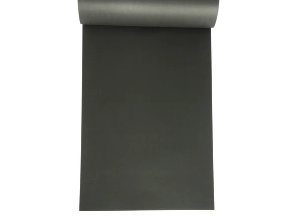 Notizbuch mit schwarzer Seite — Stockfoto