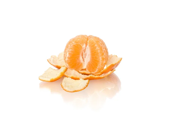 Mandarinka, čištěná — Stock fotografie